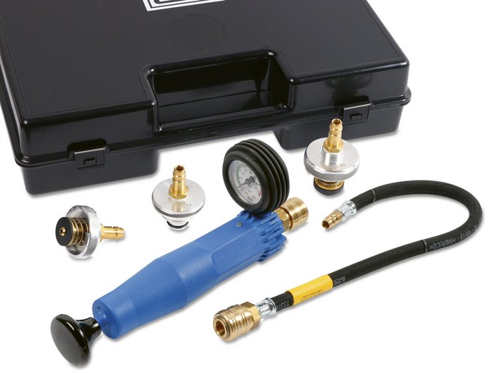 Kühlsystem-Prüfkoffer für Toyota, Lexus, Infinity, Hyundai, KIA, Genesis, Isuzu, Mazda, Mitsubishi, Nissan, Proton, Ssang Yong, Suzuki, Daihatsu, Subaru Kühlsystem-Prüfkoffer für Toyota, Lexus, Infinity, Hyundai, KIA, Genesis, Isuzu, Mazda, Mitsubishi, Nissan, Proton, Ssang Yong, Suzuki, Daihatsu, Subaru
