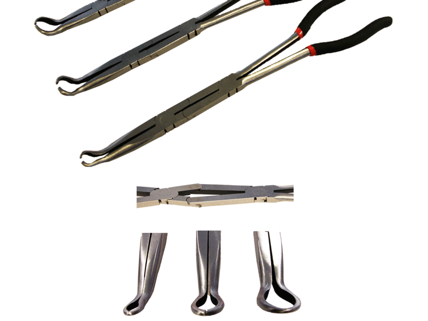 Zündkerzenstecker Doppelgelenkzangen Set 3-tlg.