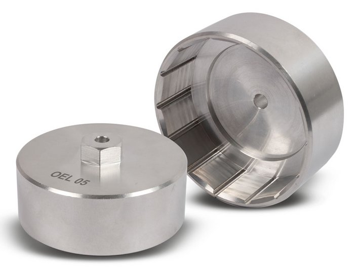 Ölfilterschlüssel gefräste HQ-Metallausführung (SW 84,5 mm; 14 Flächen & Rillen) Ölfilterschlüssel gefräste HQ-Metallausführung (SW 84,5 mm; 14 Flächen & Rillen)