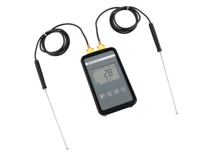 Digitales präzisions Thermometer mit Differenzmessung (inkl. 2x Thermofühler Typ K) Digitales präzisions Thermometer mit Differenzmessung (inkl. 2x Thermofühler Typ K)