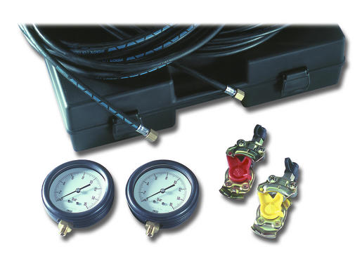 Bremsdruckprüfgerät (16 bar) für pneumatische Bremsanlagen (LKW-Druckluftbremse) ungeeicht Bremsdruckprüfgerät (16 bar) für pneumatische Bremsanlagen (LKW-Druckluftbremse) ungeeicht
