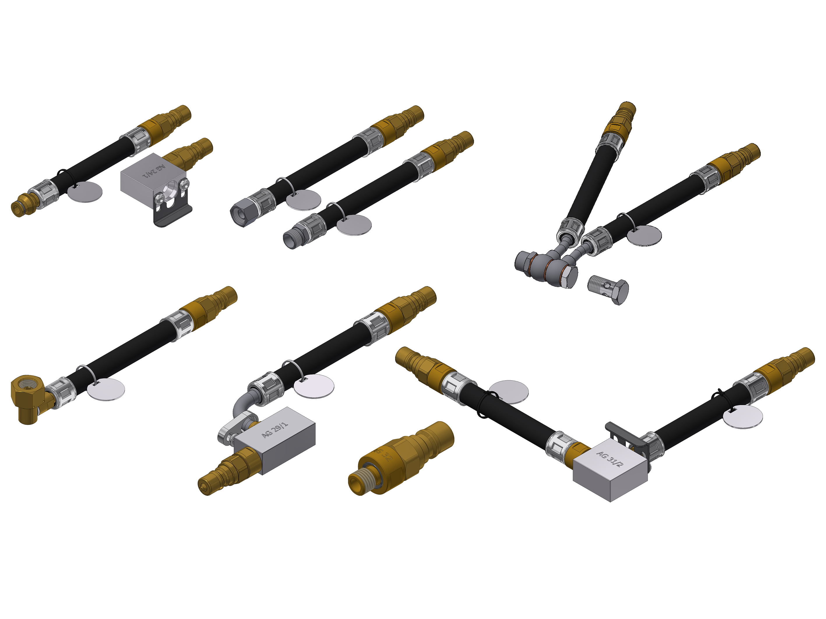 Adapter-Set für AGSG (MB) Adapter-Set für AGSG (MB)