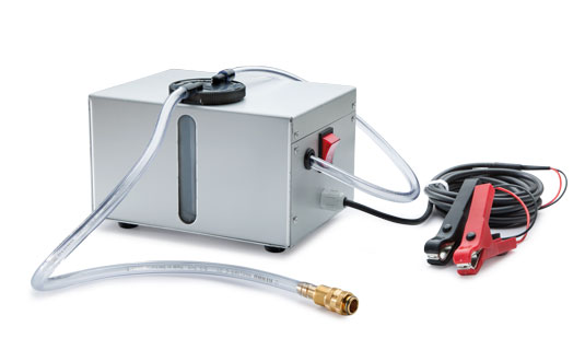 Mobile, elektrische Vakuumpumpe 12 V (Endvakuum ca. 30 mbar (Pabs)) Mobile, elektrische Vakuumpumpe 12 V (Endvakuum ca. 30 mbar (Pabs))