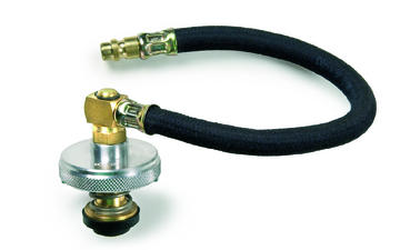 Adapter für Kühleröffnung, 90°-Winkelanschluss, Fahrzeugspezifisch