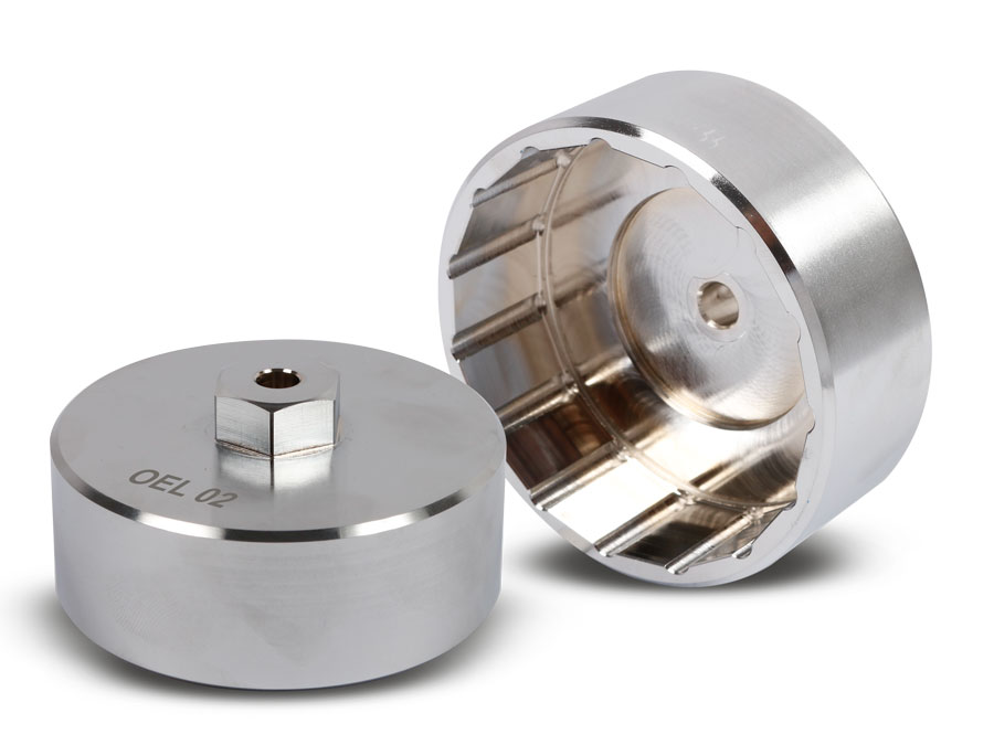 Ölfilterschlüssel gefräste HQ-Metallausführung (Ø 74 mm; 15 Flächen & Rillen) Ölfilterschlüssel gefräste HQ-Metallausführung (Ø 74 mm; 15 Flächen & Rillen)
