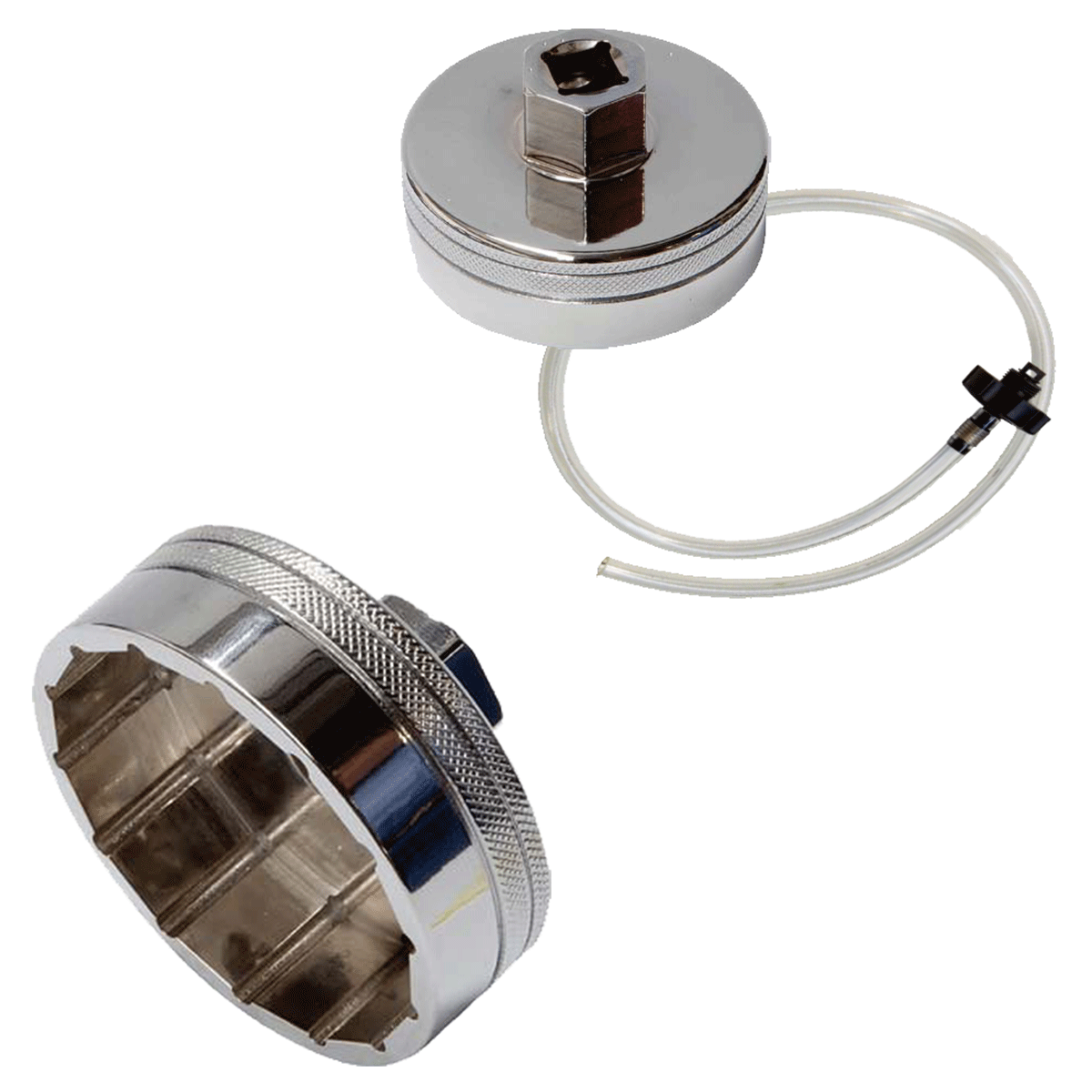 Ölfilterglocke 64,5 14 Kant mit Ablaufschlauch, Toyota-Lexus Ölfilterglocke 64,5 14 Kant mit Ablaufschlauch, Toyota-Lexus